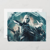 Carte Postale Thranduil, TAURIEL™, & LEGOLAS GREENLEAF™ Graphiqu (Devant / Derrière)