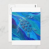 Carte Postale Thread d'or (Devant / Derrière)