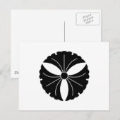 Carte Postale Three ginkgo (Devant / Derrière)