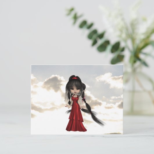 Carte Postale Throb cardiaque (Debout devant)