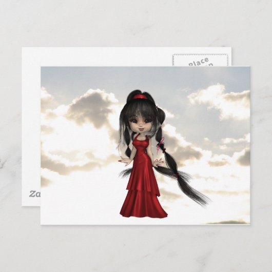 Carte Postale Throb cardiaque (Devant / Derrière)