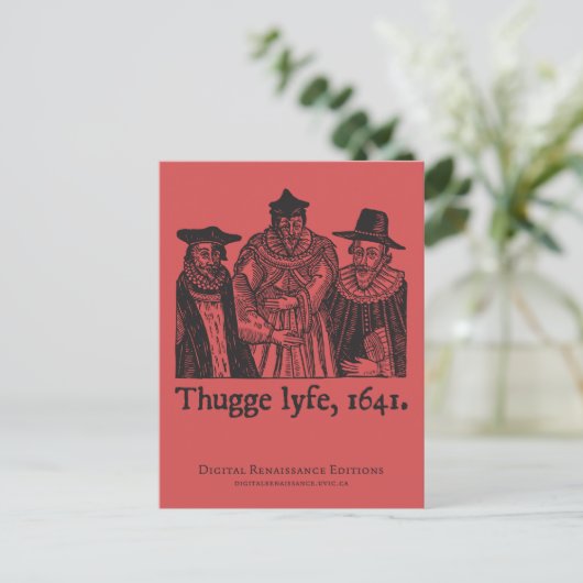 Carte postale Thugge Lyfe (Debout devant)