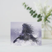 Carte postale Thunder d'hiver (Debout devant)