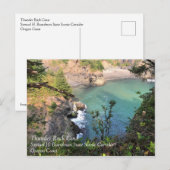 Carte Postale Thunder Rock Cove, Samuel H. Boardman, Oregon (Devant / Derrière)