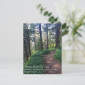 Carte Postale Thunder Rock Cove Trail, Samuel H Boardman, Oregon (Debout devant)