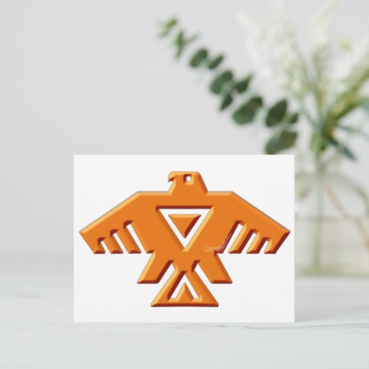 Carte Postale Thunderbird (Debout devant)