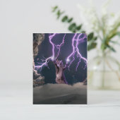 Carte Postale Thunderbolted cat (Debout devant)