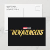 Carte Postale Thunderbolts* | *The New Avengers Logo (Devant / Derrière)