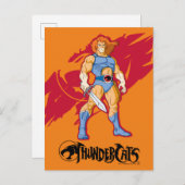 Carte Postale ThunderCats | Graphisme de personnage de Lion-O (Devant / Derrière)