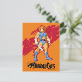Carte Postale ThunderCats | Graphisme de personnage de Lion-O (Debout devant)
