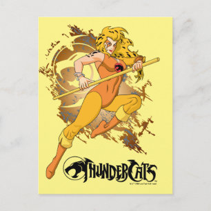 Carte Postale ThunderCats   Graphisme du personnage Cheetara