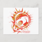 Carte Postale ThunderCats | Logo explosif (Devant)