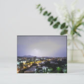 Carte Postale Thunderstorm sur Thessalonique, Grèce (Debout devant)