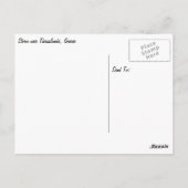 Carte Postale Thunderstorm sur Thessalonique, Grèce (Dos)