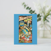 Carte Postale Thurston & Fille Jane Magicien Publicité (Debout devant)