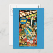 Carte Postale Thurston & Fille Jane Magicien Publicité (Devant / Derrière)