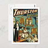 Carte Postale Thurston le Magicien - Le Spectacle des merveilles (Devant / Derrière)