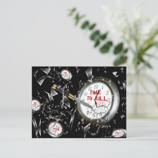 Carte Postale Ti kill2 de dent (Debout devant)