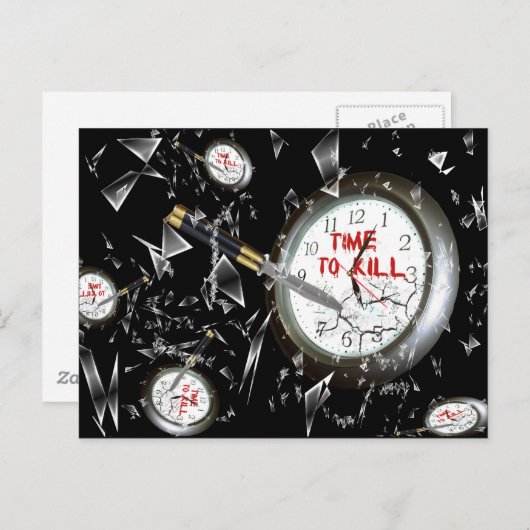 Carte Postale Ti kill2 de dent (Devant / Derrière)