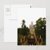 Carte Postale Tian Tan Bouddha (Devant / Derrière)