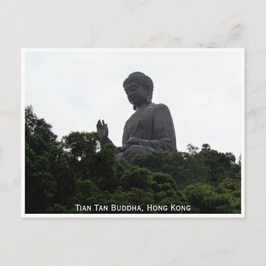 Carte Postale tian tan boudha (Devant)