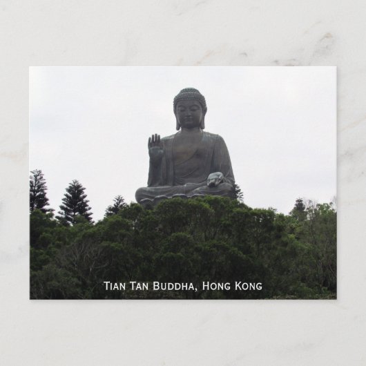 Carte Postale tian tan buddha hk (Devant)