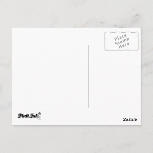 Carte Postale Tiara Birthday (Dos)