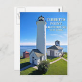 Carte Postale Tibbetts Point Lighthouse, New York Postcard (Devant / Derrière)