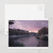 Carte Postale Tiber River à Sunset.png (Devant / Derrière)