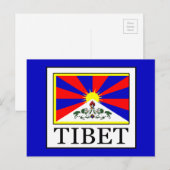 Carte Postale Tibet (Devant / Derrière)
