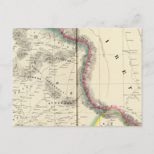 Carte Postale Tibet, Asie 68 (Devant)