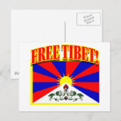 CARTE POSTALE TIBET GRATUIT (Devant / Derrière)