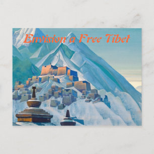 Carte postale Tibet libre