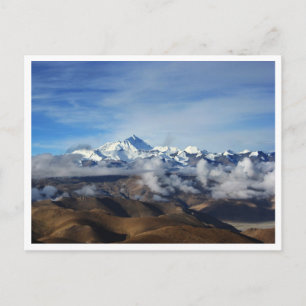 Carte Postale Tibet Qomolangma Mt Everest Chine Voyage Photo