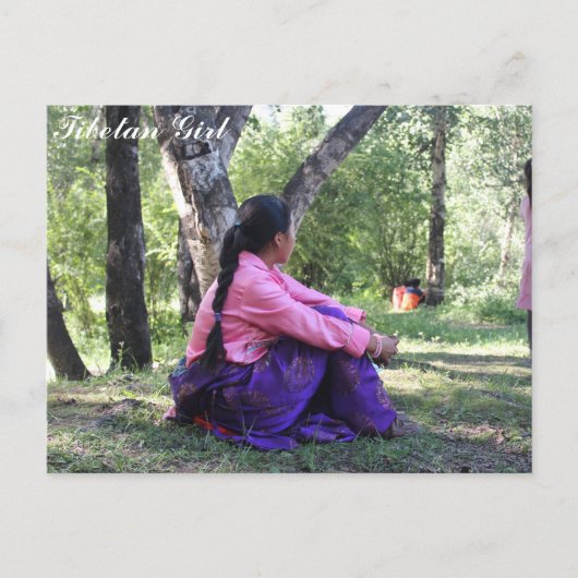 Carte Postale Tibétaine (Devant)