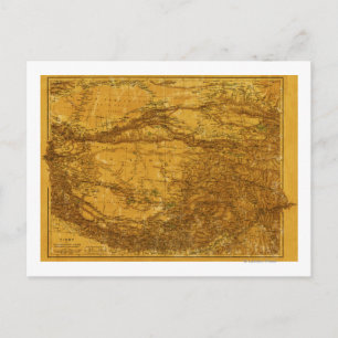 Carte Postale TibetCarte panoramiqueTibet 2