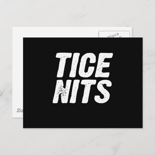 CARTE POSTALE TICE NITS (Devant / Derrière)