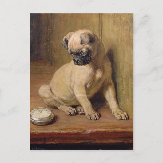Carte Postale Tick-Tack par Briton Riviere (Devant)