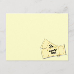 Carte Postale Tickets
