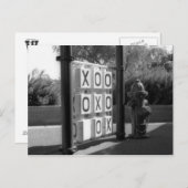 Carte Postale tictactoe (Devant / Derrière)