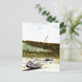 Carte postale 'Tide's Out' (Debout devant)