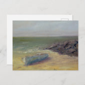 Carte Postale Tide's Rolling In - Bateau sur le rivage (Devant / Derrière)