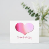 Carte postale Tie Dye Heart (Debout devant)