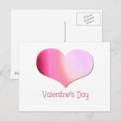 Carte postale Tie Dye Heart (Devant / Derrière)