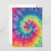 Carte Postale Tie Dye One (Devant / Derrière)