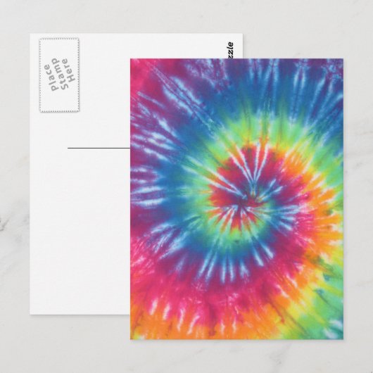 Carte Postale Tie Dye One (Devant / Derrière)