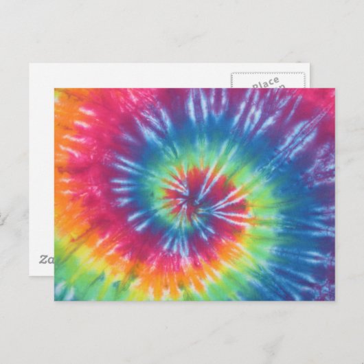 Carte Postale Tie Dye One (Devant / Derrière)