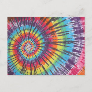 Carte Postale Tie Tee Dye