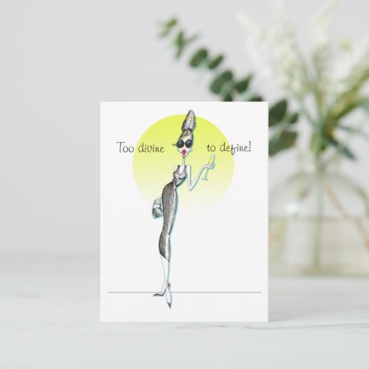 Carte postale Tiffanee (Debout devant)