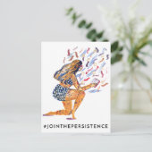 Carte postale Tiffany Mallery (Debout devant)